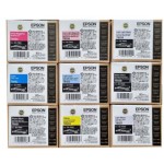 엡손 T850 정품잉크
T8501 포토검정
T8502 파랑
T8503 선명한 빨강
T8504 노랑
T8505 밝은파랑
T8506 선명한 밝은빨강
T8507 밝은검정
T8508 매트검정
T8509 더밝은검정